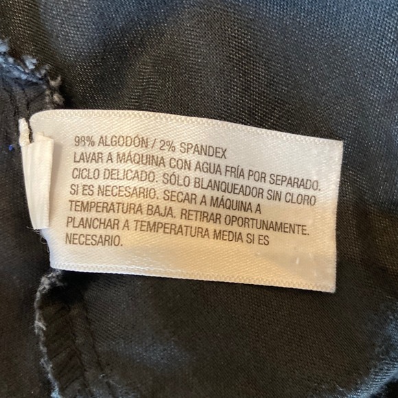 Wild Fable Womens Wide Leg Cargo Pants Baggy Black Size L Elastic Waist Utility - Picture 4 of 4